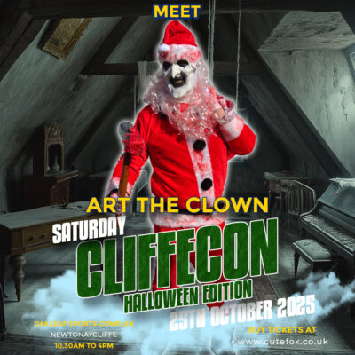 Halloween Guest Announcement – Art the Clown Xmas