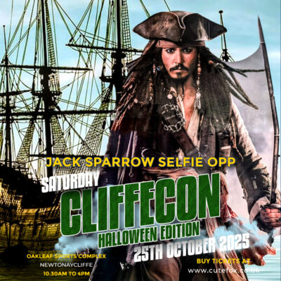Halloween Guest Announcement – Capt Jack Sparrow